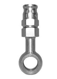 -3 AN to 10mm Eye ENS Straight Banjo Hose End - # 210-03 - Speedflow