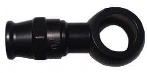 -3 AN to 7/16 Eye Aluminium Straight Banjo Hose End - # 213-03-D - Speedflow