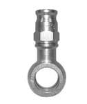 -3 AN to 7/16 Eye ENS Straight Banjo Hose End - # 213-03
