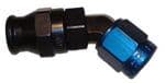 -4 AN 45 deg  Teflon Hose End 202-04-D