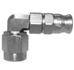 -4 AN 90 deg ENS steel Teflon Hose End 203-04