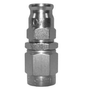 -4 AN Straight Teflon Hose End 201-04