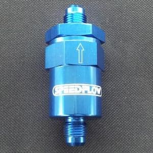 -6 AN Billet Aluminium Fuel Filter 600-06 - Speedflow