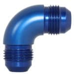 -6 AN Male 90 deg Swept Adaptor - #821-06-SW