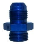 -6 AN Male to 9/16 x 24 UNF Holley Carb Adaptor - # 701-06