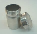 1 3/4" Weld On Aluminium Filler Neck & Cap (Long Neck) - 460-CAP5
