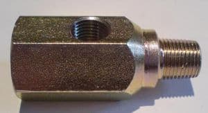 1/8 BSPT oil pressure gauge adaptor 5000-TP8