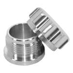 1" Weld On Aluminium Filler Neck & Cap - 460-16