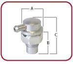 11mm Tank Breather & Shut Off - 610-THV45