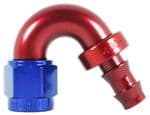 150 deg AN push on hose ends - 400 series