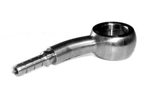 20deg Side Bend 10mm Eye Banjo Hose End 2000-69503-J