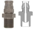 7/16 x 24 SAE Female to -4 AN Teflon hose 233-04