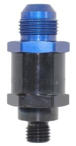 Bosch One Way Check Valve 12mm to -8 AN Male - 612-08 - Speedflow