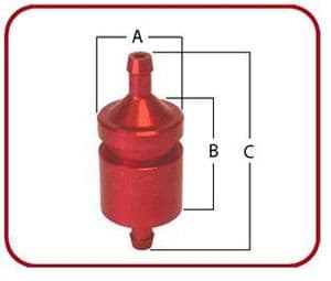 In line Tank Breather & Shut Off - 610-TPV8 - Speedflow