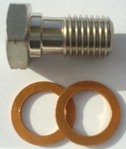 M10 x 1.25mm Single Banjo Bolt 2000-16032-J