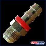 Steel Oil Hose Fitting AN / JIC Male Straight