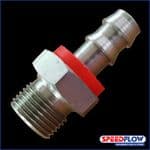 Steel Oil Hose Fitting BSP Male Straight