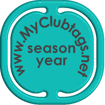 'Junior' (shoe)Tag for Laces, Velcro or (wrist, bag) Straps