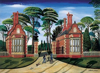 Felbrigg Art Prints by Brian Lewis, Gatehouse South, Felbrigg