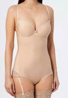 Backless Bridal Body in Nude (Lace Leg) | Bridal Lingerie Shop