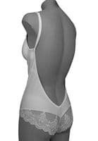 Backless Bridal Body in Nude (Lace Leg) | Bridal Lingerie Shop