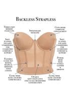 Low Back Bustier in Mocha