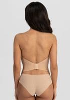 Satin Low Back Bustier