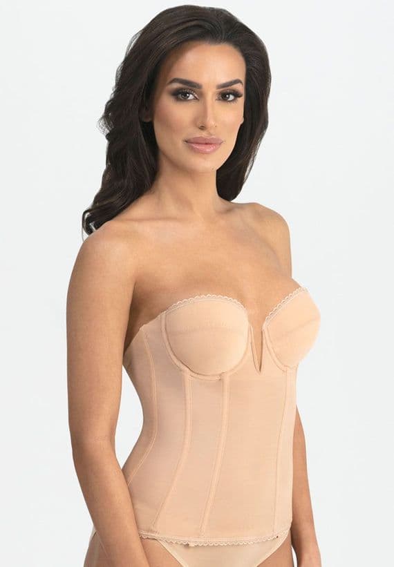 Seamless Low Back Bridal Basque