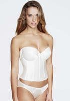 Satin Basque with Low Back