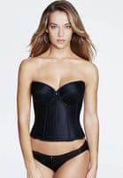 Satin Basque with Low Back