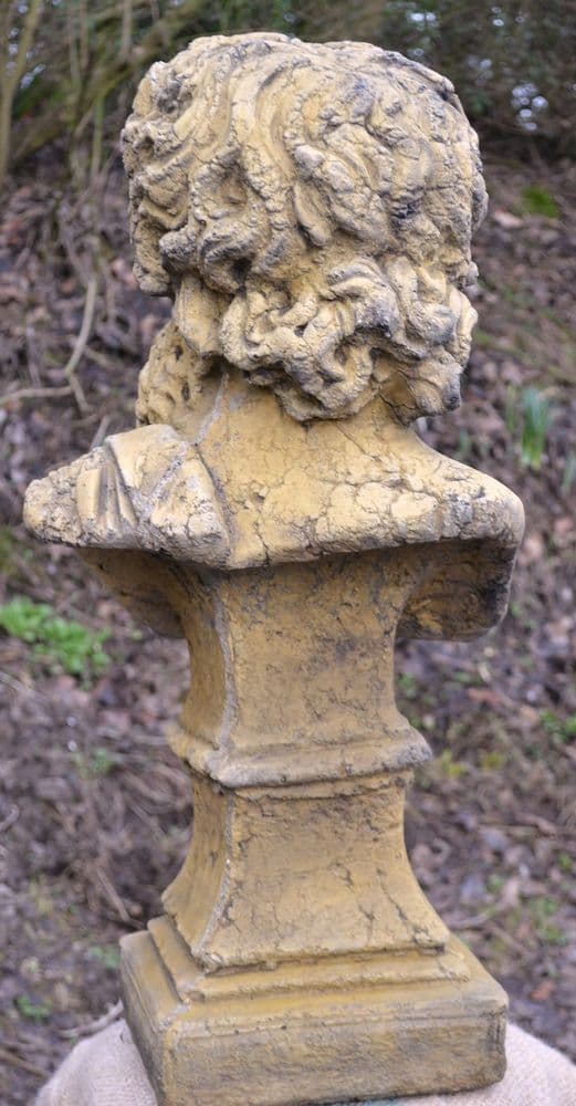 Hercules Roman classical bust garden statue