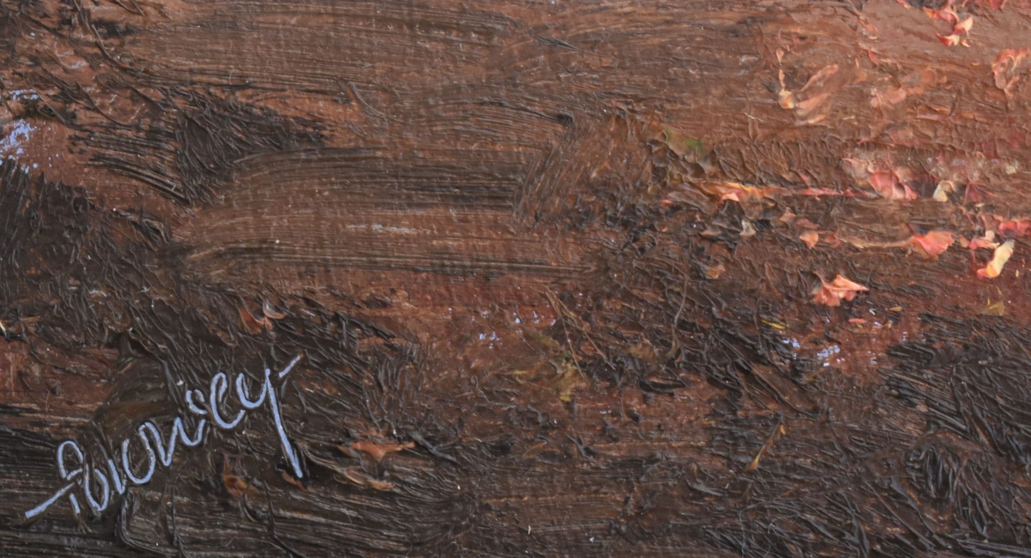 Richard Blowey Original Oil Painting St Aubyn Estates Landscape Cornwall