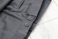 ALEXANDRE Savile Row Black Long Jacket Suit Uk40 *BNWT*