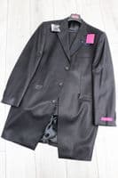 ALEXANDRE Savile Row Black Long Jacket Suit Uk40 *BNWT*