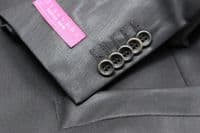 ALEXANDRE Savile Row Black Long Jacket Suit Uk40 *BNWT*
