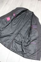 ALEXANDRE Savile Row Black Long Jacket Suit Uk40 *BNWT*