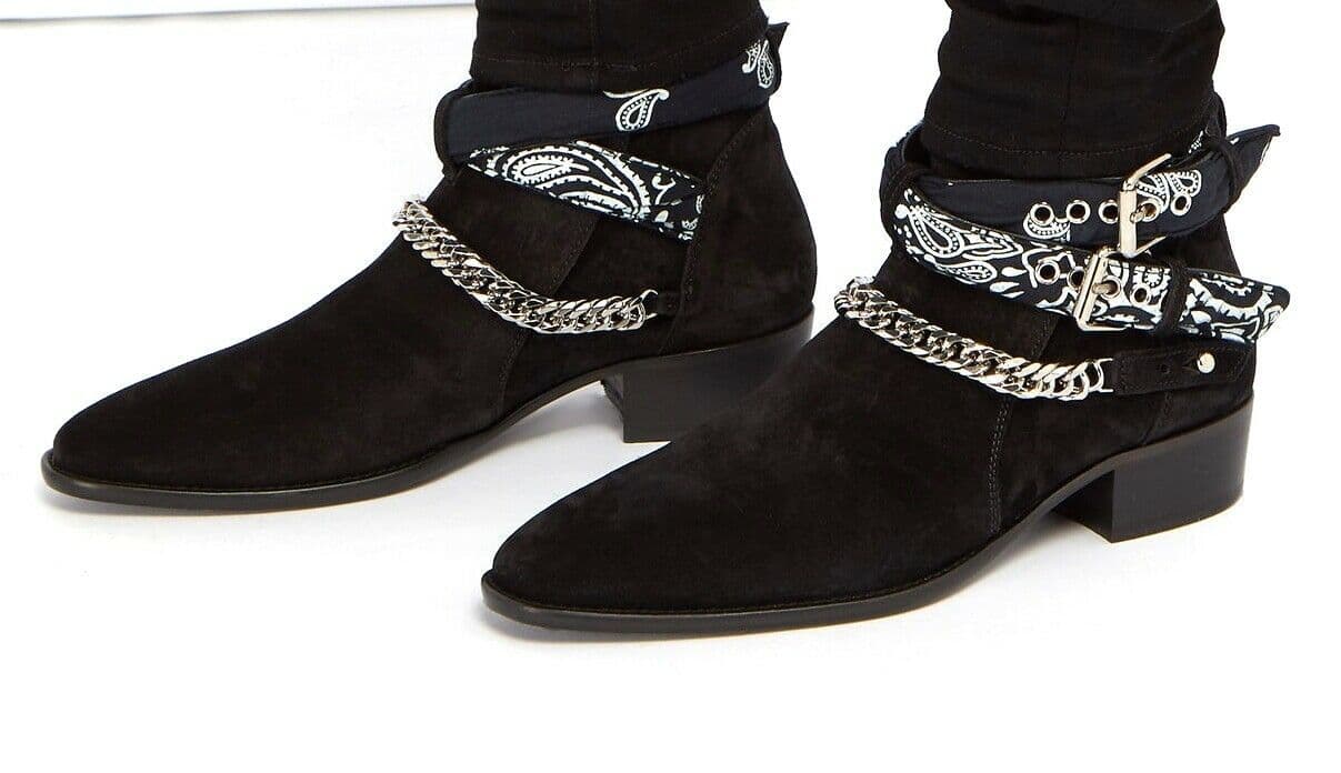 AMIRI MALIBU BOOTS 41 BANDANA AMIRI - For Pre-Fall '21, AMIRI's