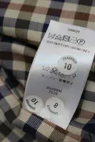 AQUASCUTUM Black DB Corby Trench Coat Made In UK