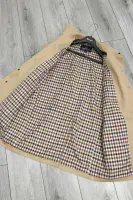 AQUASCUTUM Dark Beige Berkeley Rain Coat