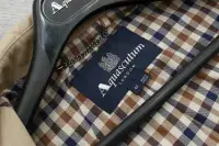 AQUASCUTUM Dark Beige Berkeley Rain Coat