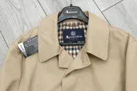 AQUASCUTUM Dark Beige Berkeley Rain Coat