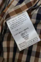 AQUASCUTUM Dark Beige Camel Broadgate Rain Coat Made In UK