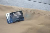 AQUASCUTUM Dark Beige KINGSGATE Trench Rain Coat Made In Italy UK42 XL