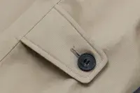 AQUASCUTUM Dark Beige NEW FILEY Rain Trench Coat Mac Made In UK