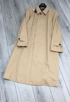 AQUASCUTUM Dark Beige NEW FILEY Rain Trench Coat Mac Made In UK