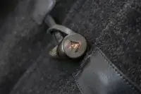 AQUASCUTUM Dark Grey Hooded New Montgomery Duffel Duffle Coat Jacket Made In UK