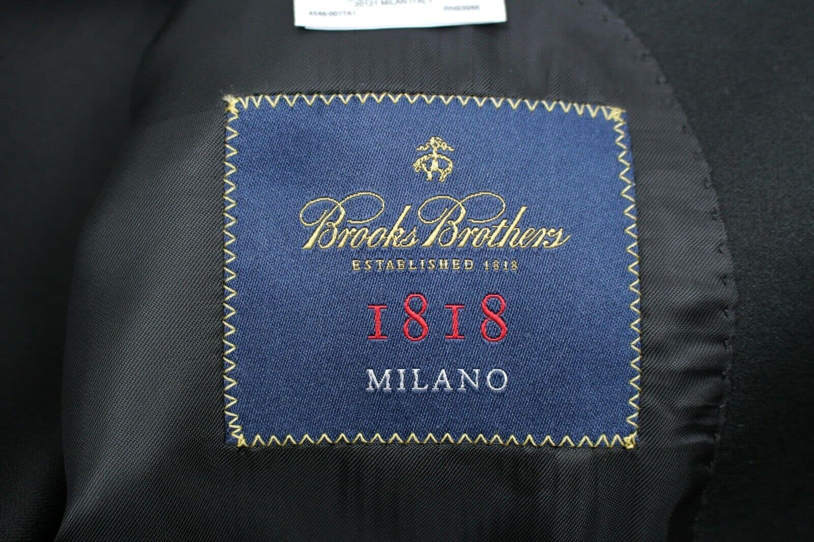 BROOKS BROTHERS Shawl Collar 1818 Milano Fit Tuxedo Dinner Suit 