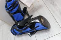 EMILIO PUCCI Neoprene & Leather Ankle Boots Shoes + Dust Bag UK7 EU40 US10 NEW