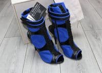 EMILIO PUCCI Neoprene & Leather Ankle Boots Shoes + Dust Bag UK7 EU40 US10 NEW