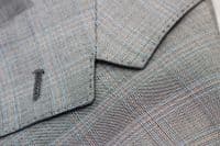 Holland Esquire Grey Checked PURE WOOL Suit UK38 EU48 C38 x W32 NEW + TAGS